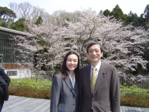 07年4月1日 玉井会長と心塾にて
