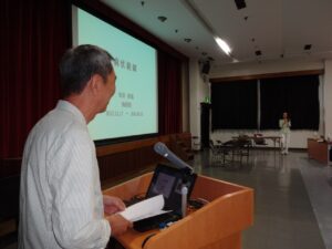 体験発表（柴田修義ふたつば会員）